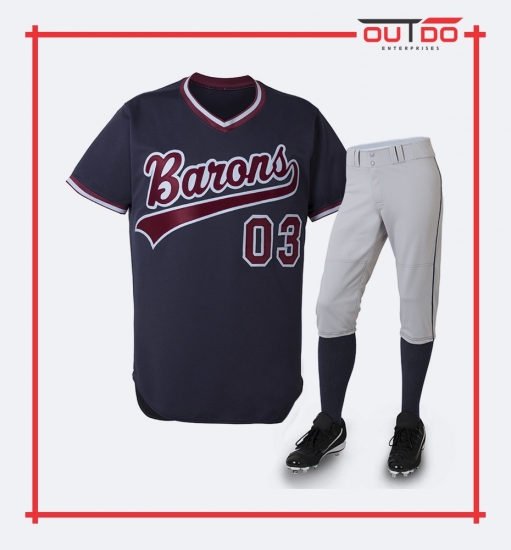 Custom Baseball Uniforms
